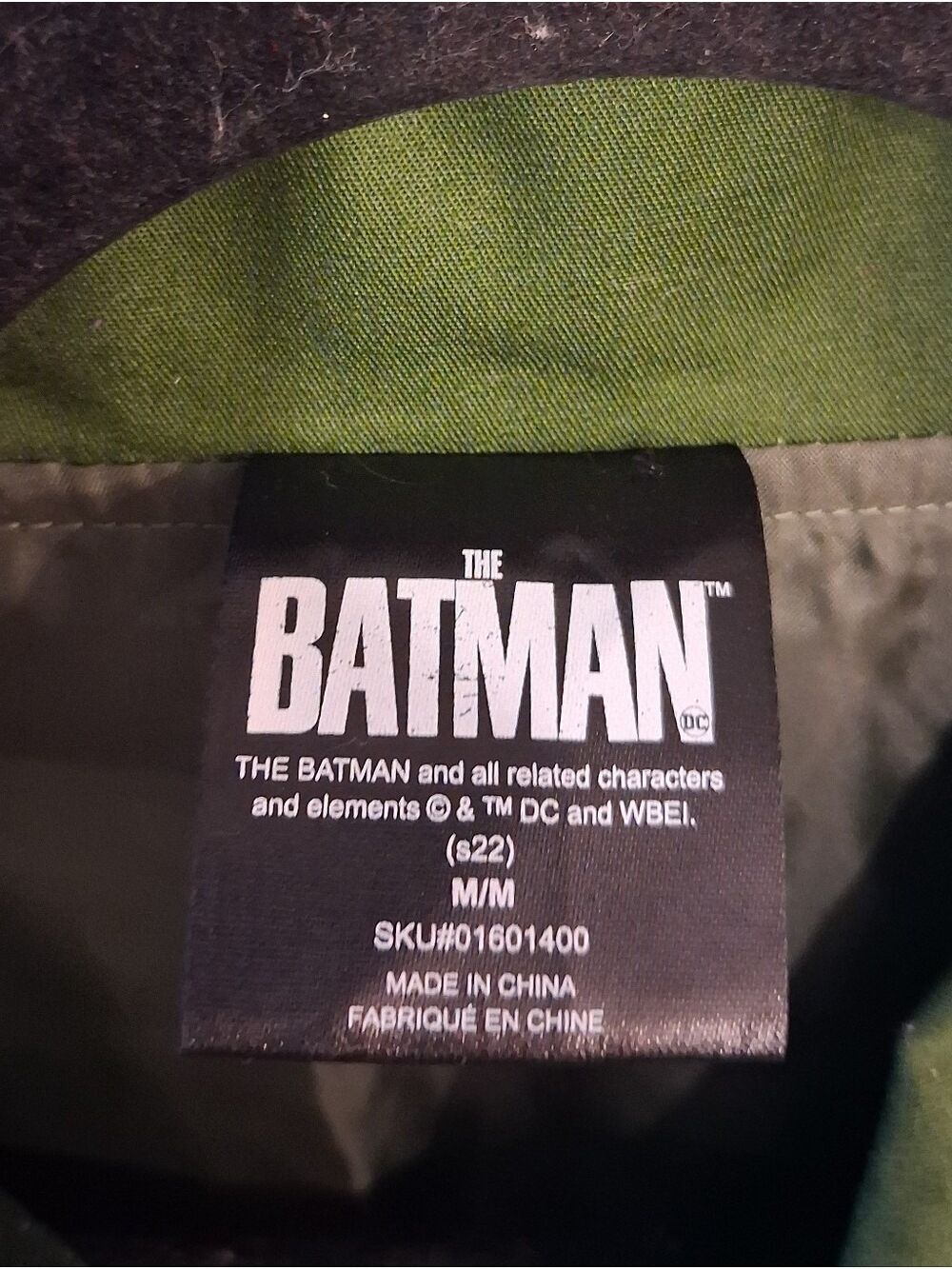 Bioworld The Batman Riddler Button Up Lightweight Jacket - Picture 4 of 11